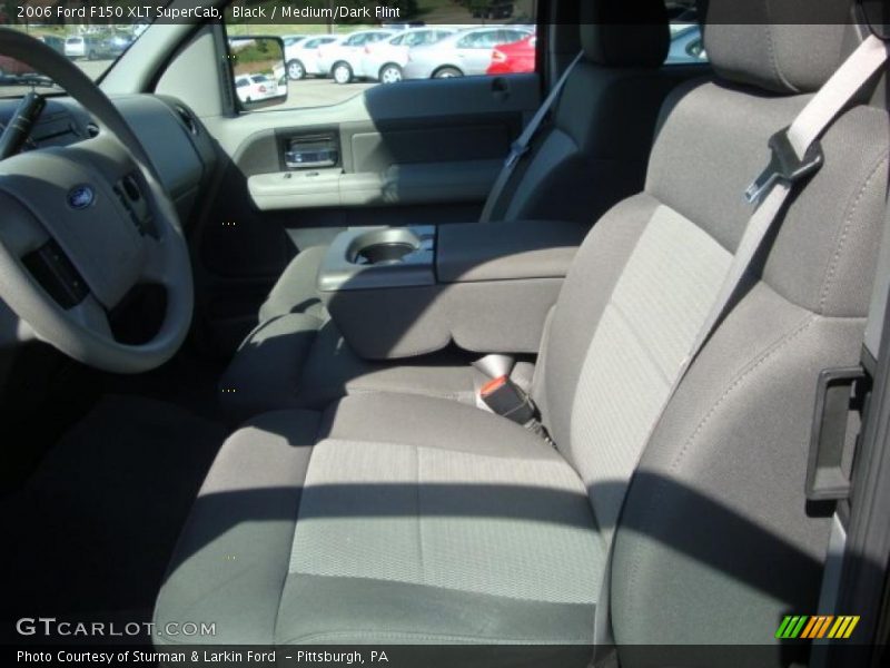 Black / Medium/Dark Flint 2006 Ford F150 XLT SuperCab