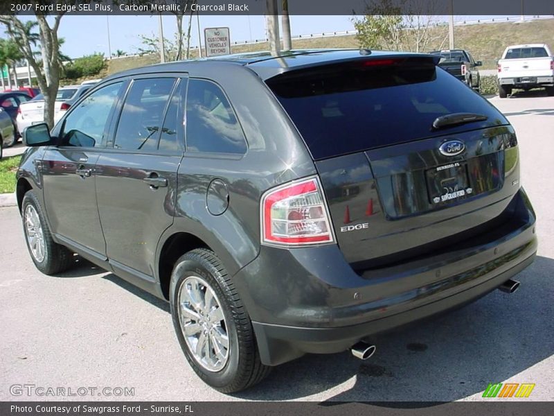 Carbon Metallic / Charcoal Black 2007 Ford Edge SEL Plus