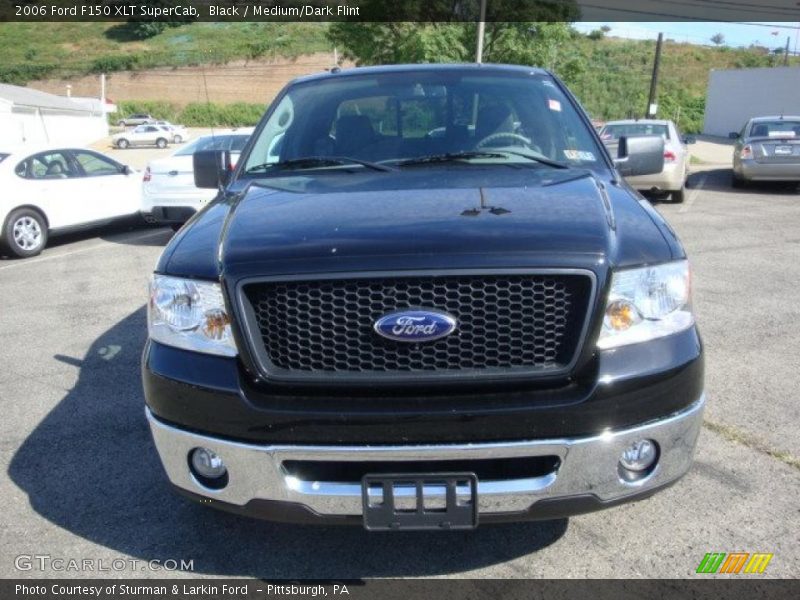 Black / Medium/Dark Flint 2006 Ford F150 XLT SuperCab