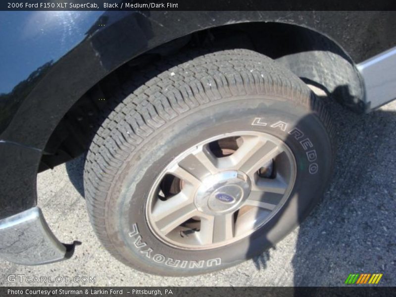 Black / Medium/Dark Flint 2006 Ford F150 XLT SuperCab