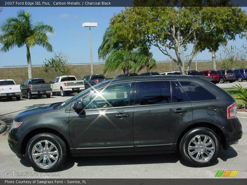 Carbon Metallic / Charcoal Black 2007 Ford Edge SEL Plus