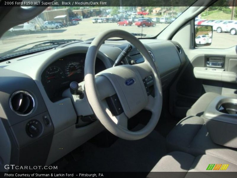 Black / Medium/Dark Flint 2006 Ford F150 XLT SuperCab