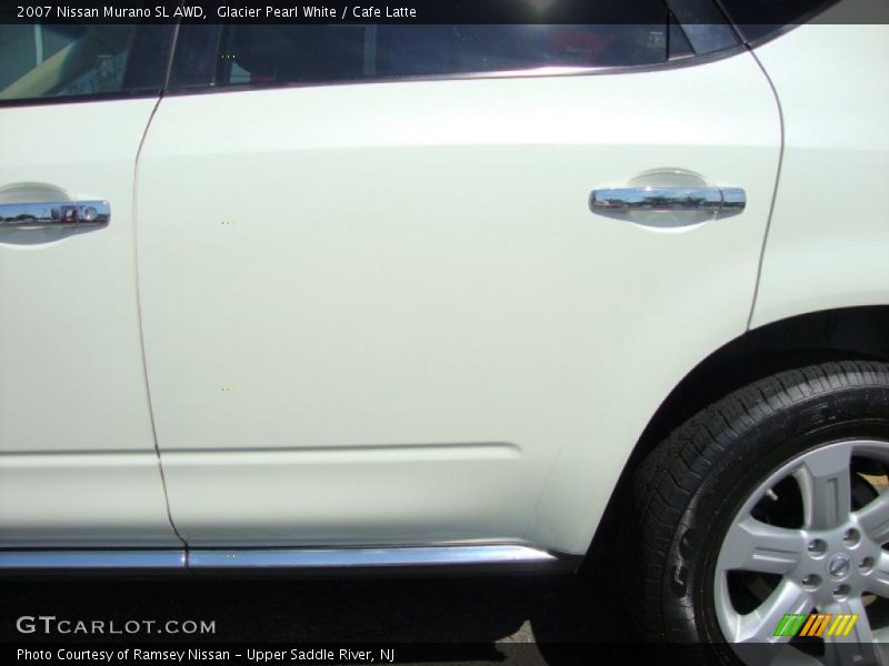 Glacier Pearl White / Cafe Latte 2007 Nissan Murano SL AWD