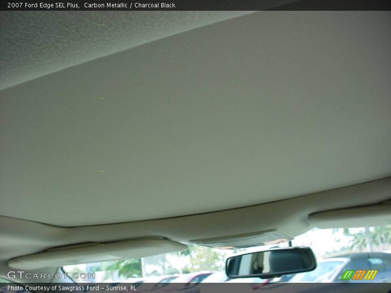 Carbon Metallic / Charcoal Black 2007 Ford Edge SEL Plus