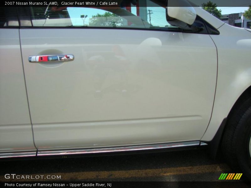 Glacier Pearl White / Cafe Latte 2007 Nissan Murano SL AWD