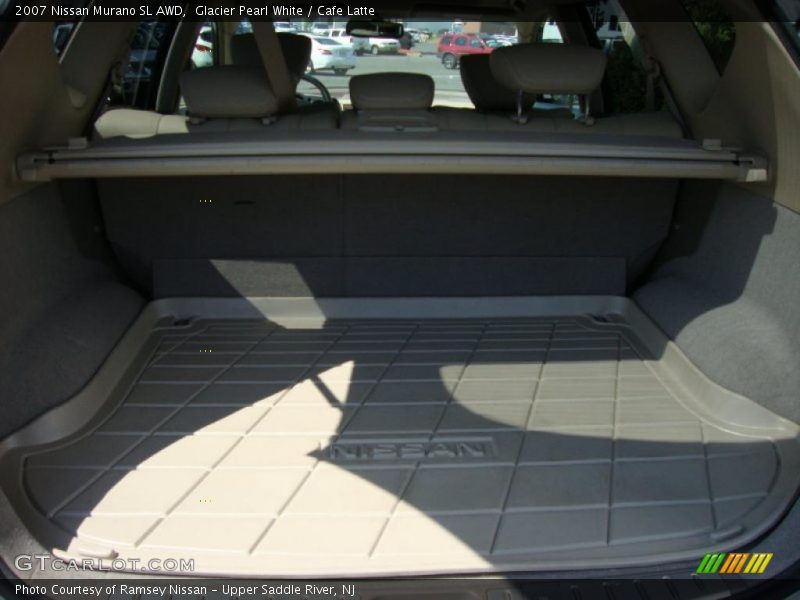Glacier Pearl White / Cafe Latte 2007 Nissan Murano SL AWD