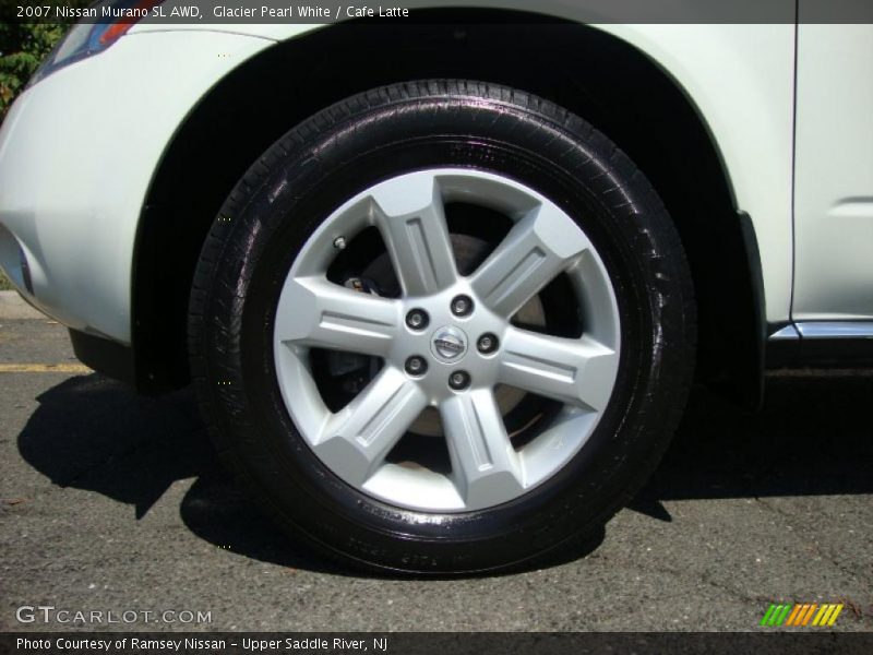 Glacier Pearl White / Cafe Latte 2007 Nissan Murano SL AWD