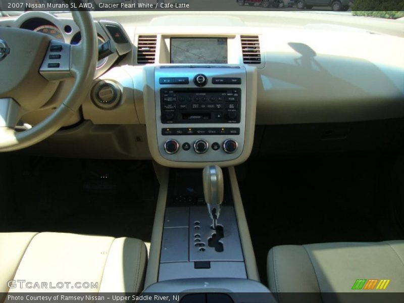 Glacier Pearl White / Cafe Latte 2007 Nissan Murano SL AWD