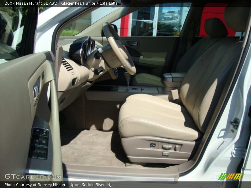 Glacier Pearl White / Cafe Latte 2007 Nissan Murano SL AWD