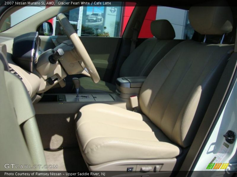 Glacier Pearl White / Cafe Latte 2007 Nissan Murano SL AWD