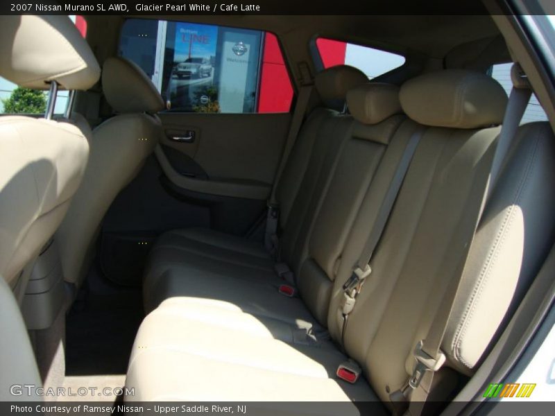 Glacier Pearl White / Cafe Latte 2007 Nissan Murano SL AWD