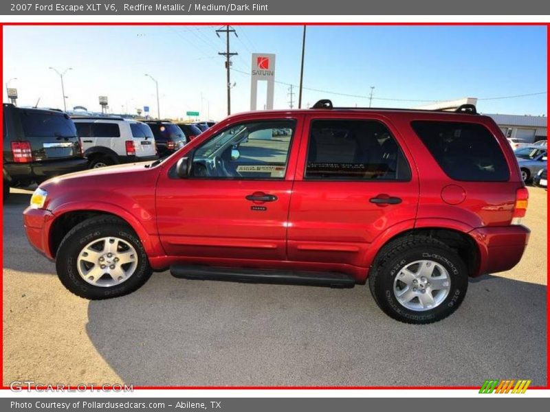 Redfire Metallic / Medium/Dark Flint 2007 Ford Escape XLT V6