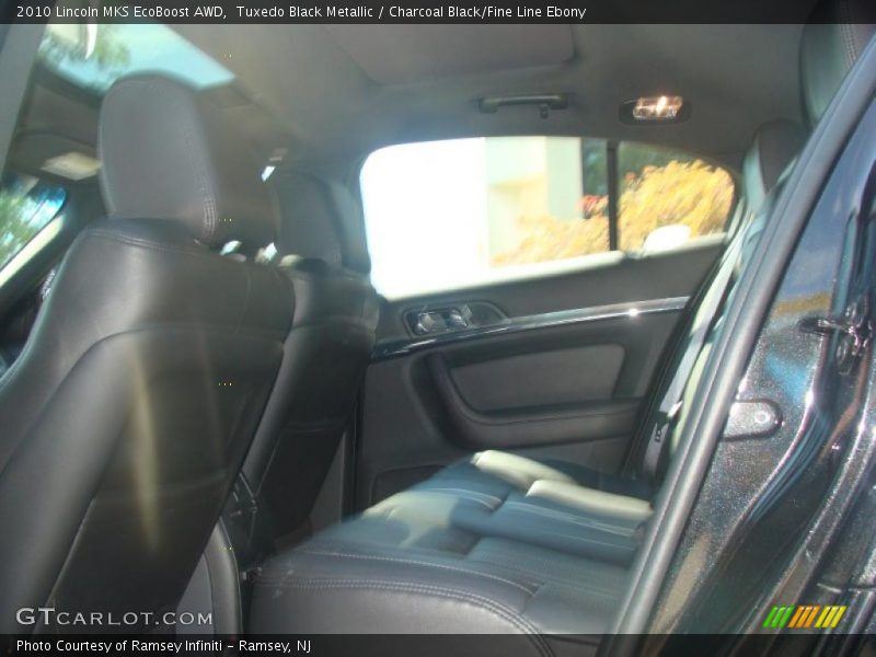 Tuxedo Black Metallic / Charcoal Black/Fine Line Ebony 2010 Lincoln MKS EcoBoost AWD