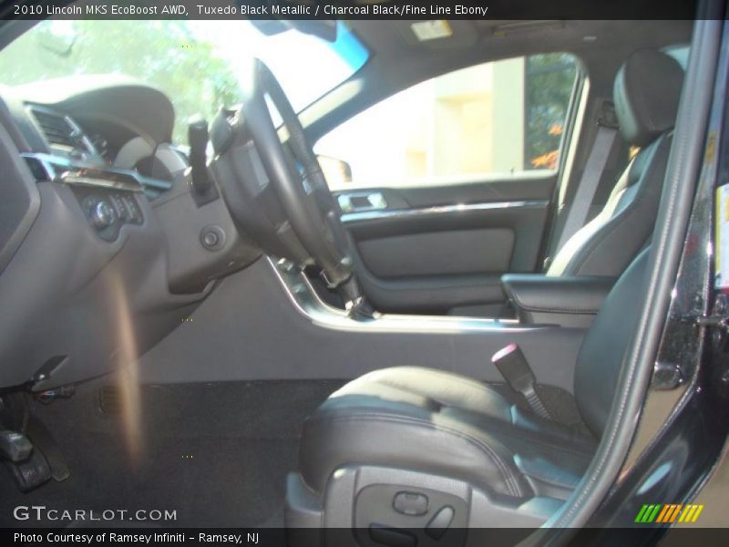 Tuxedo Black Metallic / Charcoal Black/Fine Line Ebony 2010 Lincoln MKS EcoBoost AWD