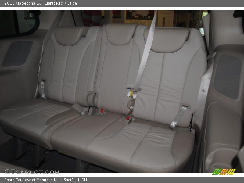 Claret Red / Beige 2011 Kia Sedona EX
