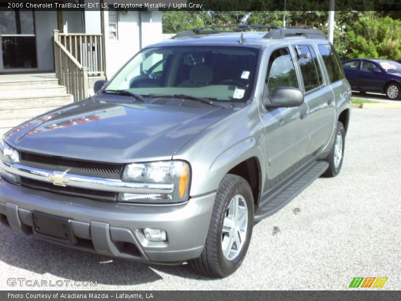 Graystone Metallic / Light Gray 2006 Chevrolet TrailBlazer EXT LS