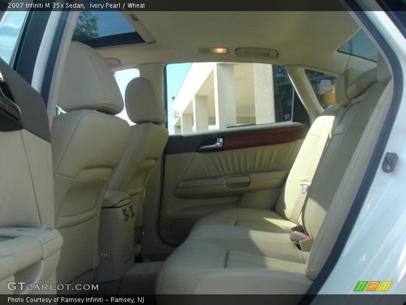 Ivory Pearl / Wheat 2007 Infiniti M 35x Sedan