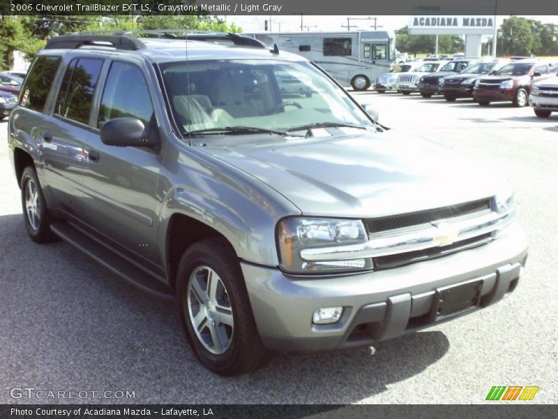 Graystone Metallic / Light Gray 2006 Chevrolet TrailBlazer EXT LS