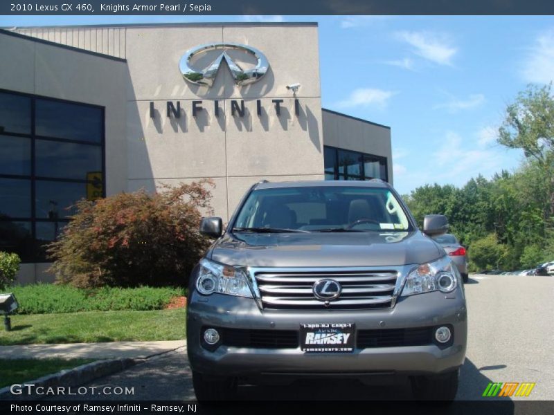 Knights Armor Pearl / Sepia 2010 Lexus GX 460