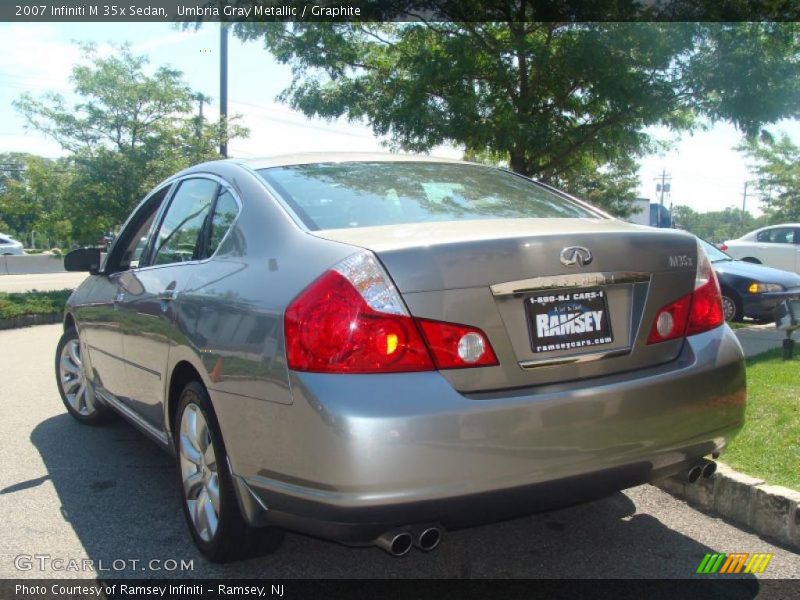 Umbria Gray Metallic / Graphite 2007 Infiniti M 35x Sedan