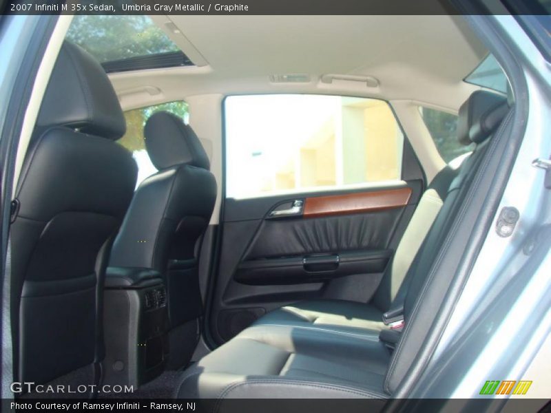 Umbria Gray Metallic / Graphite 2007 Infiniti M 35x Sedan