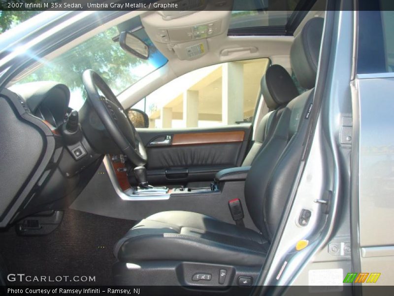 Umbria Gray Metallic / Graphite 2007 Infiniti M 35x Sedan