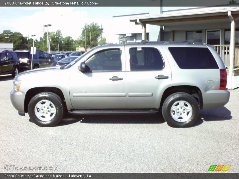 Graystone Metallic / Ebony 2008 Chevrolet Tahoe LS