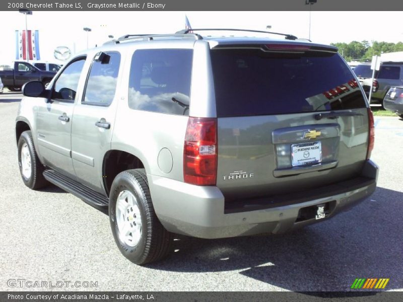 Graystone Metallic / Ebony 2008 Chevrolet Tahoe LS