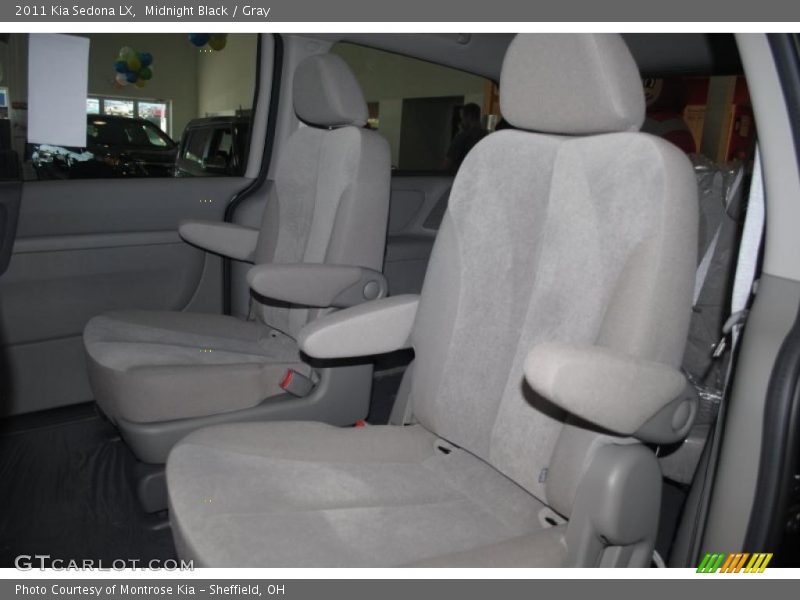 Midnight Black / Gray 2011 Kia Sedona LX