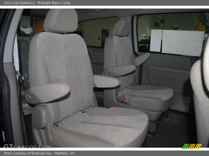 Midnight Black / Gray 2011 Kia Sedona LX