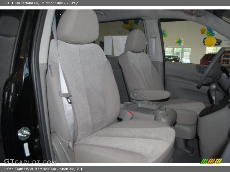 Midnight Black / Gray 2011 Kia Sedona LX