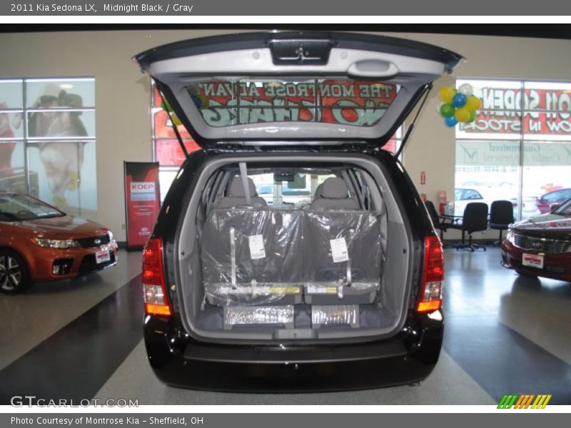 Midnight Black / Gray 2011 Kia Sedona LX
