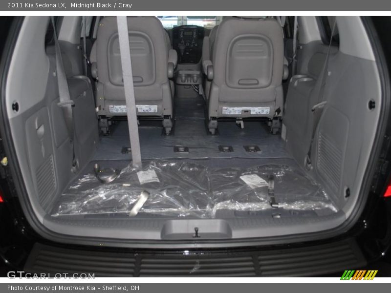 Midnight Black / Gray 2011 Kia Sedona LX