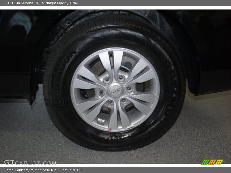 Midnight Black / Gray 2011 Kia Sedona LX