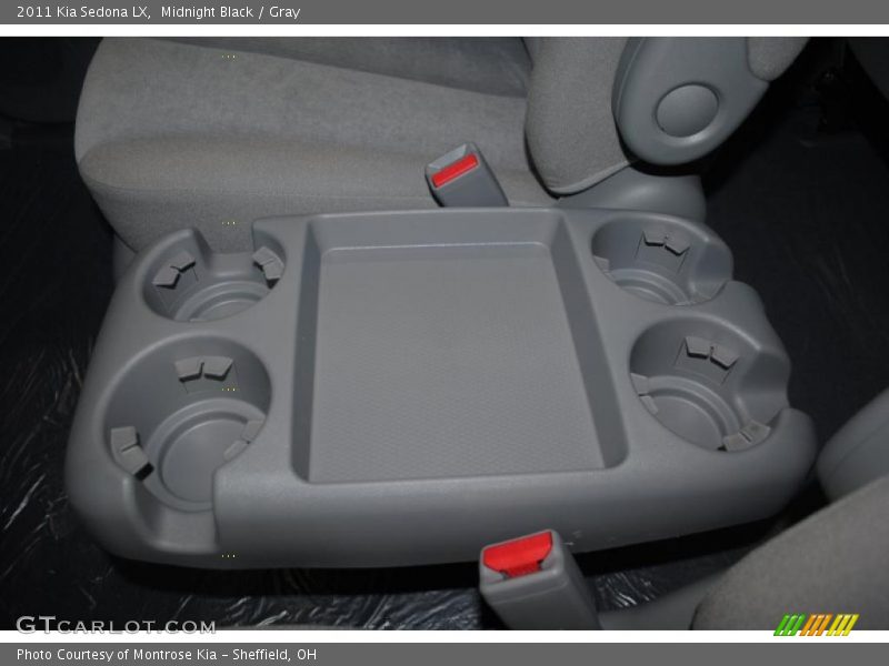Midnight Black / Gray 2011 Kia Sedona LX