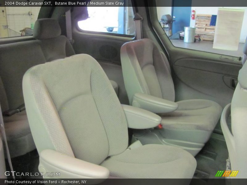 Butane Blue Pearl / Medium Slate Gray 2004 Dodge Caravan SXT
