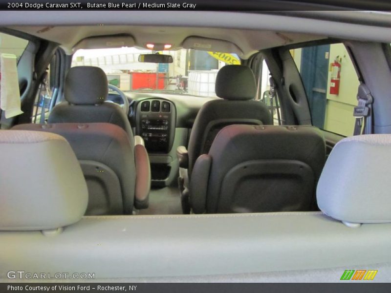 Butane Blue Pearl / Medium Slate Gray 2004 Dodge Caravan SXT