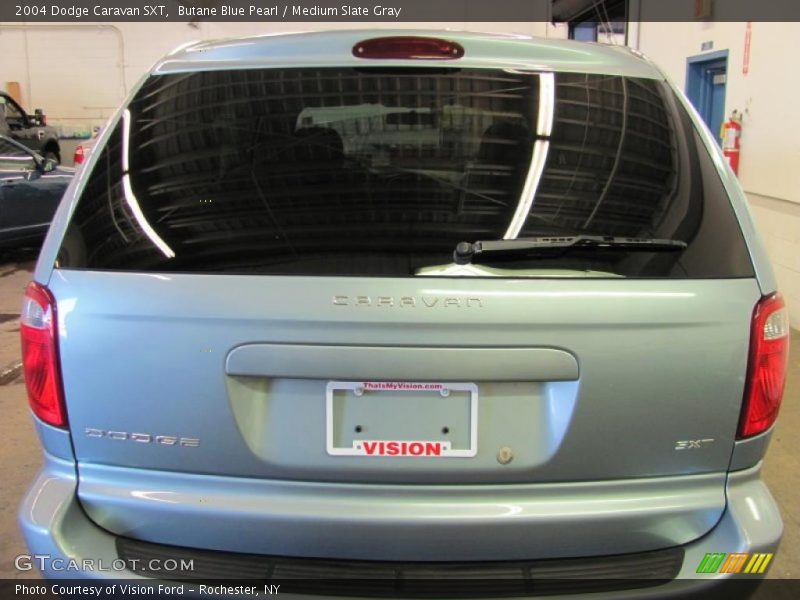 Butane Blue Pearl / Medium Slate Gray 2004 Dodge Caravan SXT
