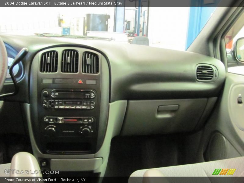 Butane Blue Pearl / Medium Slate Gray 2004 Dodge Caravan SXT