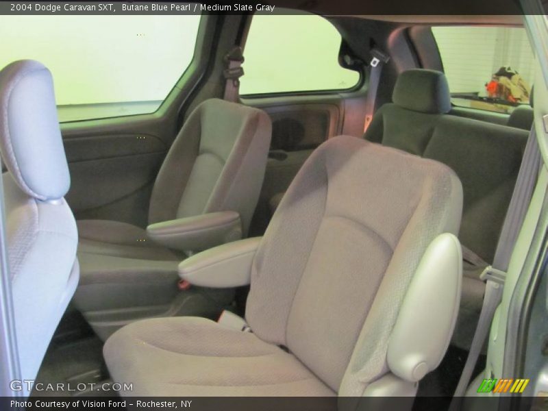 Butane Blue Pearl / Medium Slate Gray 2004 Dodge Caravan SXT