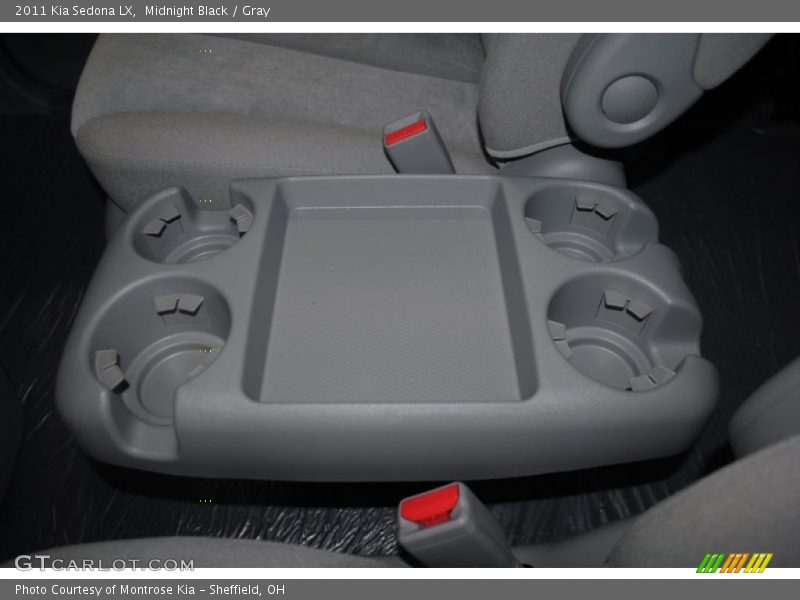 Midnight Black / Gray 2011 Kia Sedona LX