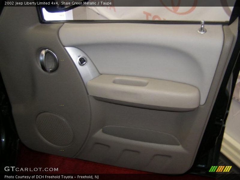 Shale Green Metallic / Taupe 2002 Jeep Liberty Limited 4x4