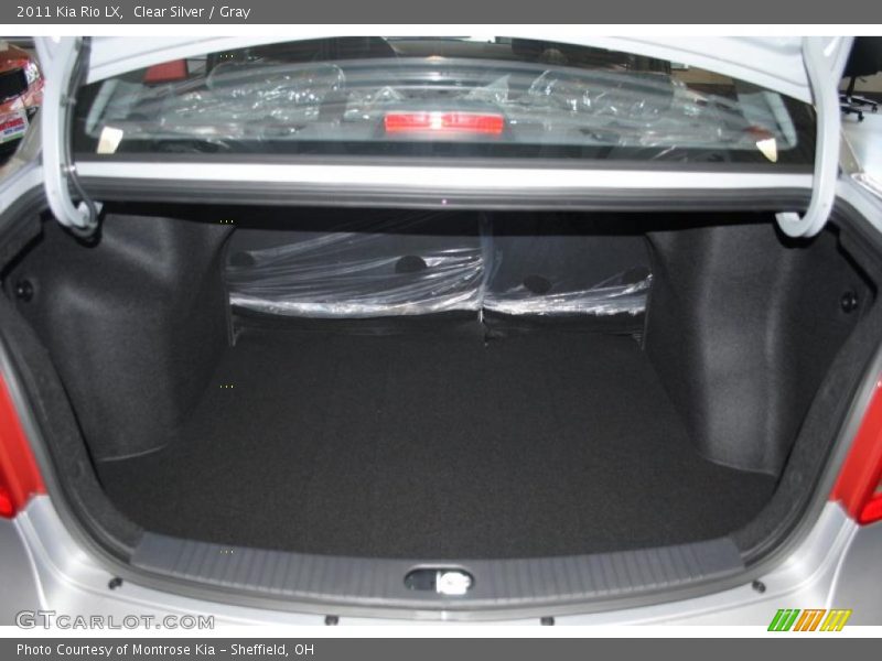 Clear Silver / Gray 2011 Kia Rio LX