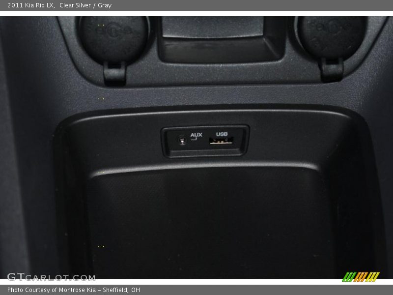 Clear Silver / Gray 2011 Kia Rio LX