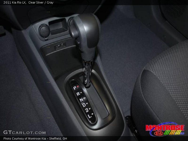Clear Silver / Gray 2011 Kia Rio LX