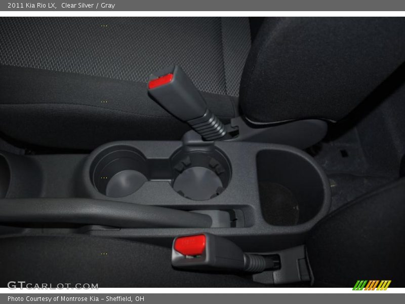 Clear Silver / Gray 2011 Kia Rio LX