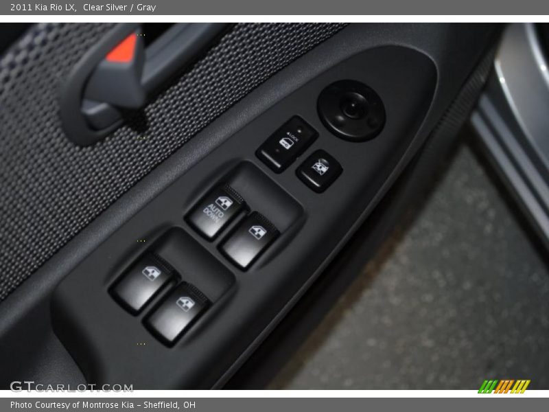 Clear Silver / Gray 2011 Kia Rio LX