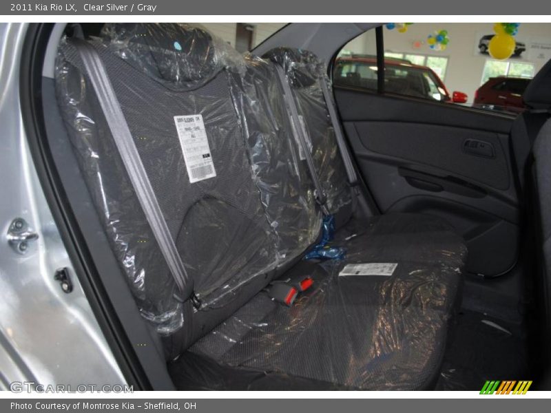 Clear Silver / Gray 2011 Kia Rio LX