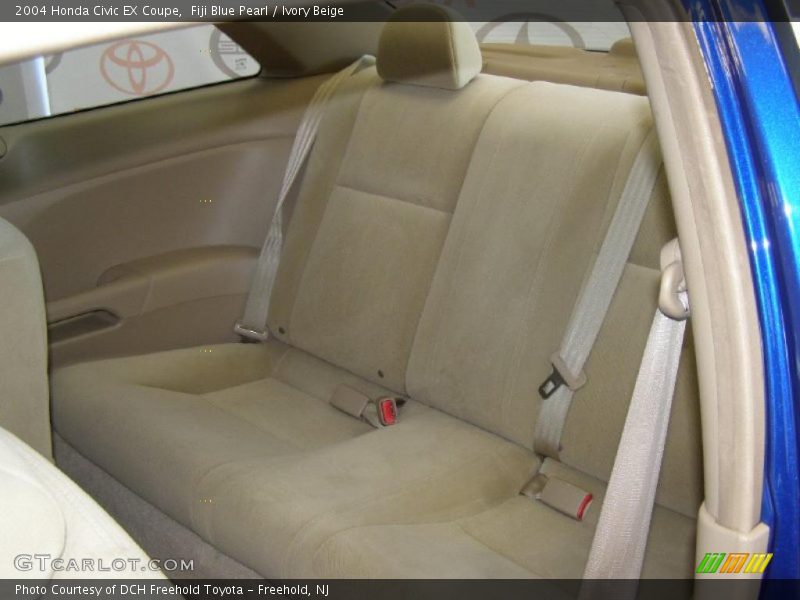 Fiji Blue Pearl / Ivory Beige 2004 Honda Civic EX Coupe