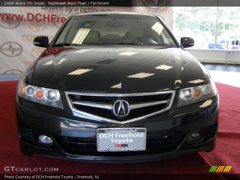 Nighthawk Black Pearl / Parchment 2006 Acura TSX Sedan